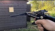 Cobra 80lb Self Cocking Aluminium Pistol Crossbow target practice
