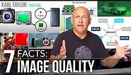 7 FACTS For Better Image Quality - Megapixels, Resolution, Image Sensor Size, Photosites???
