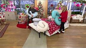 The Snoogle Supreme Total Body Pillow on QVC