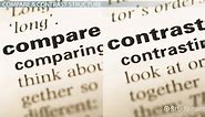 Compare & Contrast Essay | Outline, Structure & Examples