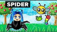 Playing as a SPIDER in Roblox!