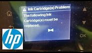 Fix HP Printer (Ink Cartridge Problem The Following Cartridge(s) Must Be Replaced Failure Damaged)