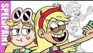 Watch Me Draw: Star Butterfly And Leni Loud