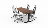 UPLIFT Height Adjustable Conference Table, 30" Wide