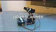 Arduino-based LIDAR Scanner