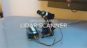 Arduino-based LIDAR Scanner