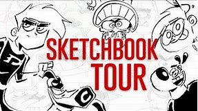 Never Before Seen Cartoons in... the ULTIMATE Sketchbook Tour! | Butch Hartman [COMPILATION]
