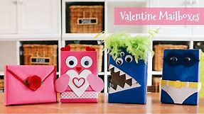 4 Valentine Mailboxes