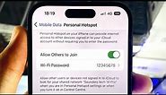 How To Enable Hotspot in iPhone 14 Pro [Personal/Mobile Hotspot]