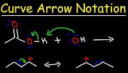 Curve Arrow Notation - Electron Pushing Arrows