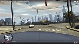 HOW BIG IS THE MAP in GTA IV? Drive Across the Map