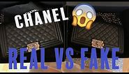 HOW TO SPOT A FAKE CHANEL HANDBAG! Chanel Real vs. Fake Comparison | Opulent Habits