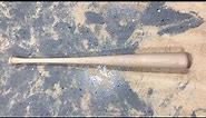Making a baseball bat 🏏 How to make a baseball bat with a lathe