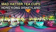 [4K] Mad Hatter Tea Cups : Hong Kong Disneyland