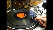 Modification of a Technics SL-D1 turntable to play 78 rpm
