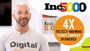 Digital Resource is One of America's Fastest-Growing Companies AGAIN! | Inc. 5000 2021