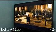 LG LA6200 LED TV Viewing Angle