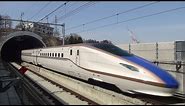 北陸新幹線 E7系・W7系かがやき 迫力の高速通過映像集 Shinkansen passing