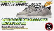 Unboxing & review on feet NIKE COURT BOROUGH LOW PREM SUEDE SNEAKERS SHOES (100% ORIGINAL & RESMI)