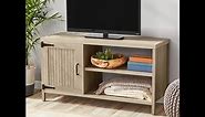 Mainstays Farmhouse TV Stand for TVs up to 50" Guided Assembly