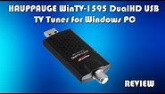 HAUPPAUGE WinTV-1595 DualHD USB TV Tuner - Watch LIVE TV on your PC or Laptop!