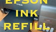 EPSON L3110 Printer-How to Add and Refill Ink [EPSON INK Refill]