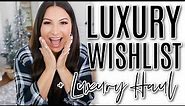 LUXURY WISHLIST + LUXURY HAUL *Burberry + YSL* | LuxMommy