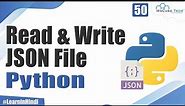 How to Read and Write JSON File in Python | Complete Tutorial