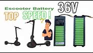 Unleashing speed: the power of a 36 V battery pack