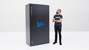 Samsung Galaxy S9 Plus UNBOXING