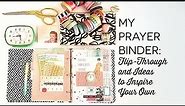 DIY PRAYER BINDER FLIP THROUGH + How To Make One!