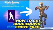 How To Get The BOOGIE DOWN Emote for FREE in FORTNITE!