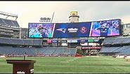 Patriots unveil 22,000 square foot video screen inside Gillette Stadium