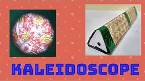 How to make a kaleidoscope with Mirror | School Science Project Ideas | kaleidoscope kaise banaye
