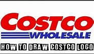 How Can You Draw Costco Logo?