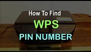 How To Find WPS Pin Number Of HP Envy 7155 All in one Printer review ?