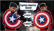 How to Make Captain America Shield that FOLDS - It SHOOTS Too!! Folding Captain America Shield