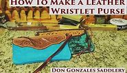 How To Make a Leather Wristlet Purse