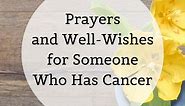 Religious Get Well Soon Messages for Cancer Patients
