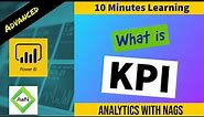 Power BI Tutorial (23/50) - What is KPI's (Key Performance Indicators)