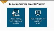 California EDD Unemployment Insurance UI RESEA (Reemployment Services and Eligibility Assessment)