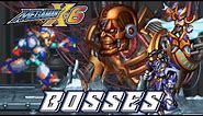 Mega Man X6 - All Bosses (X | No Damage | Xtreme)
