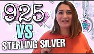 Sterling silver VS 925 silver difference YOU NEVER KNEW ABOUT