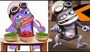 Funny Crazy Frog - Axel F 3 funny song| Drawing meme song