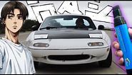 Initial D Styling Miata With Marker?!