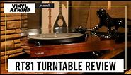 Fluance RT81 turntable unboxing & review