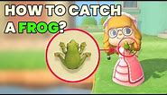 How to catch a FROG in Animal Crossing New Horizons?