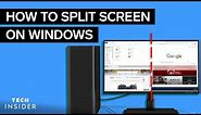 How To Use Split Screen On Windows 10 (2022)