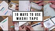 WHAT IS WASHI TAPE? + 10 TIPS TO USE IT | ANN LE