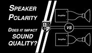 POSITIVE VS NEGATIVE: Does Speaker Wiring Matter?